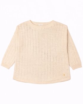 Long Sleeve Shirt in Linen and Cotton Girl - Linum