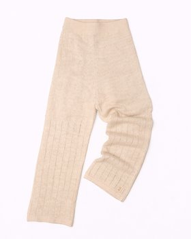 Long Linen and Cotton Trousers Girl - Linum