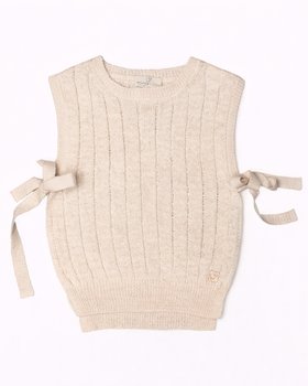 Girl Tank Top in Linen and Cotton - Linum