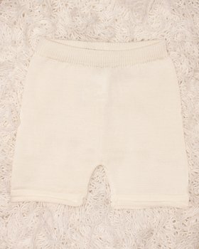 Pantalone Corto in Puro Eucalipto Neonati