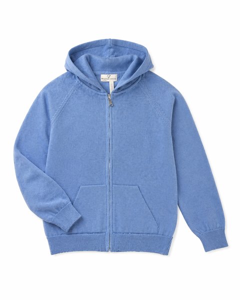 Felpa in maglia in puro cotone bio per ragazzi