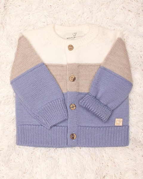 Golfino neonato coreana in pura lana vergine merino extrafine