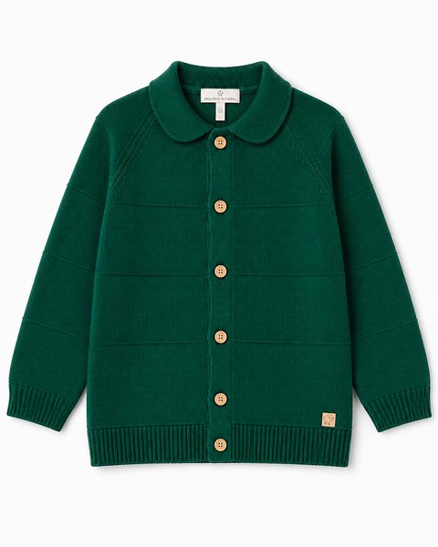 Giacchina colletto per bambini pura lana