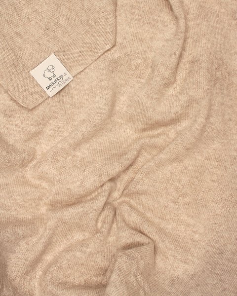Copertina neonato in puro cashmere 70x80 cm