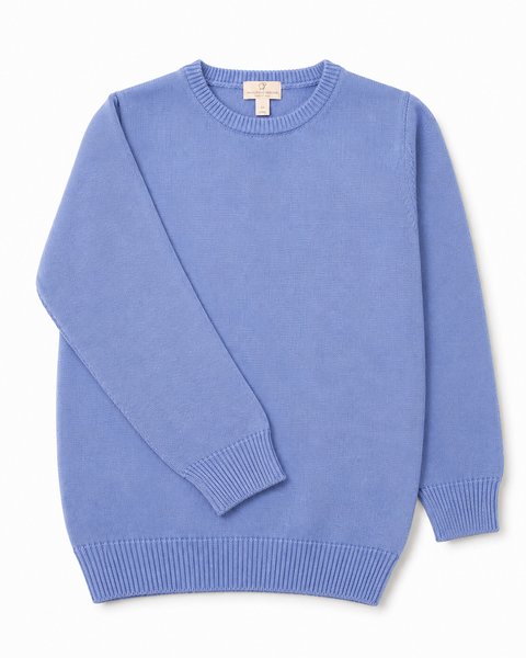 Maglia basica unisex in pura lana merino