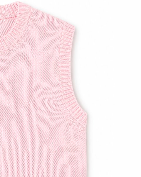 Gilet pura lana merinos ragazzi unisex