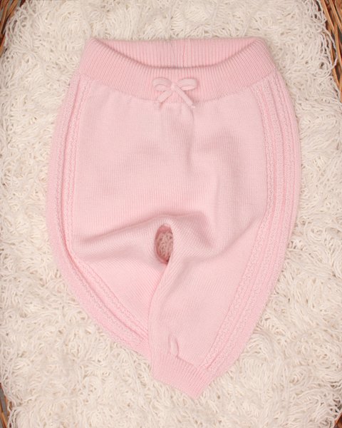 Pantalone neonati in pura lana merino extrafine