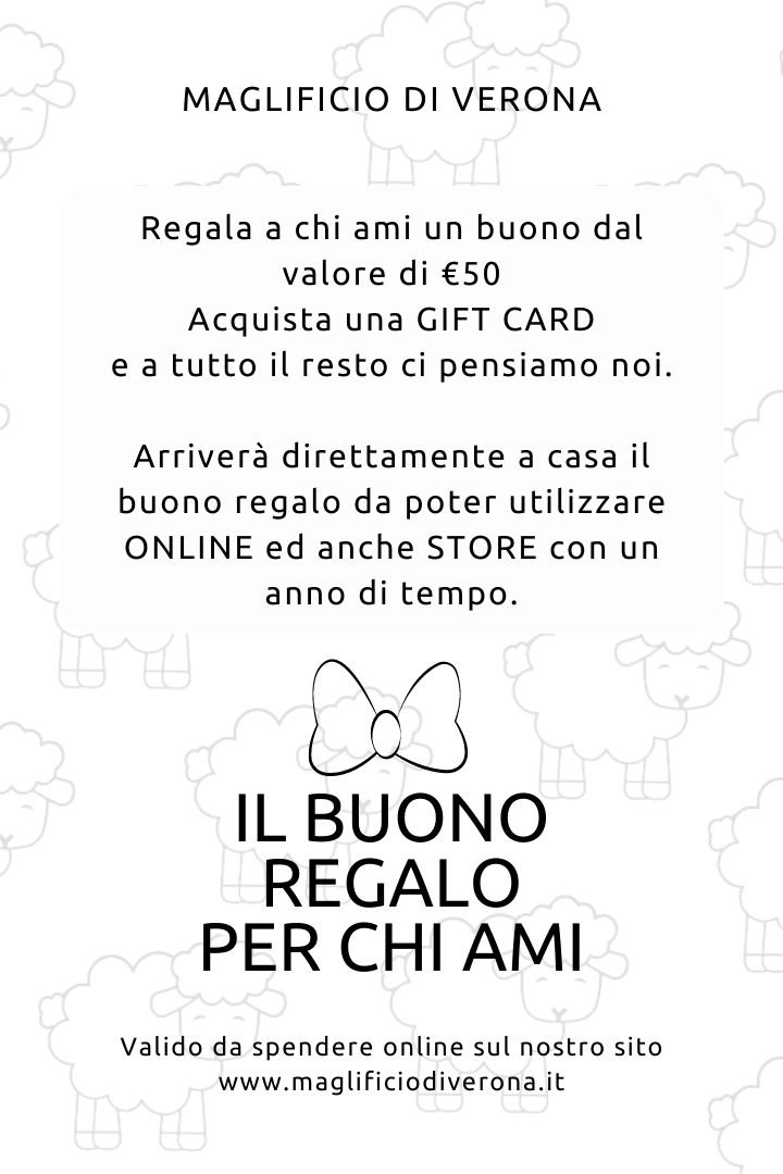 Gift card - buono regalo scegli l'importo