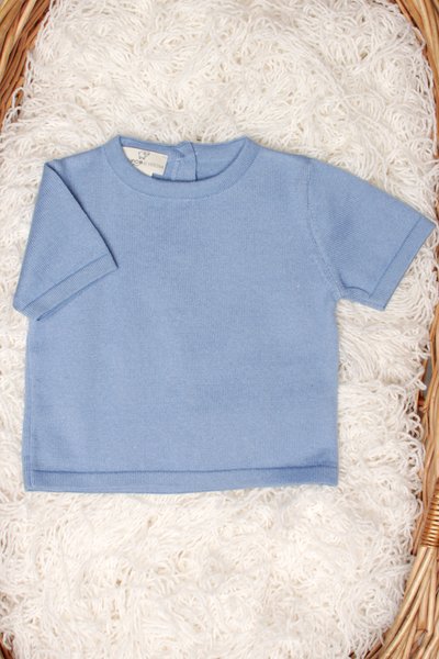 Natural basic t-shirt in puro cotone bio