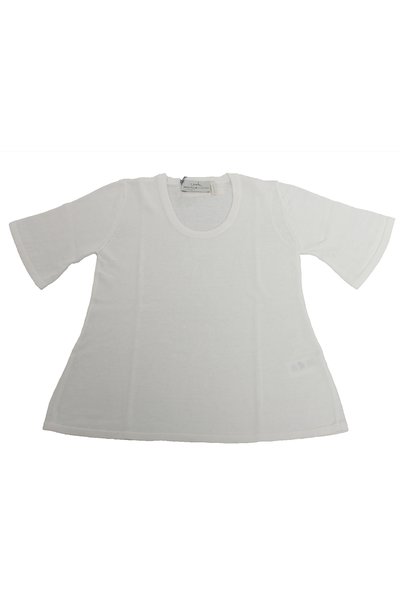 Maglietta donna cotone-lino