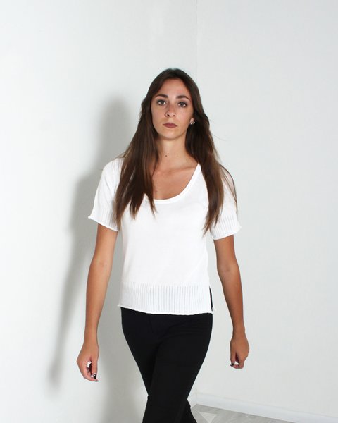 T-shirt in puro eucalipto donna