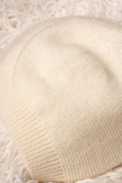 Cappellino links puro cashmere