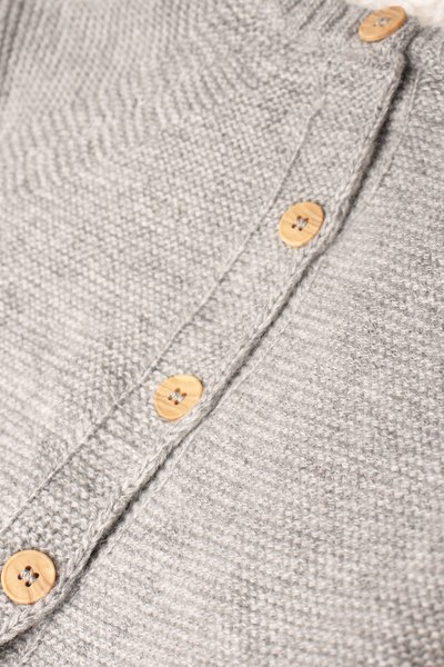 Maglia fiocco vita in cashmere blend