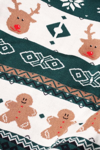 Maglia natale ragazzi in pura lana