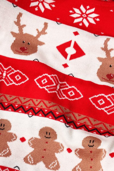 Maglia natale ragazzi in pura lana