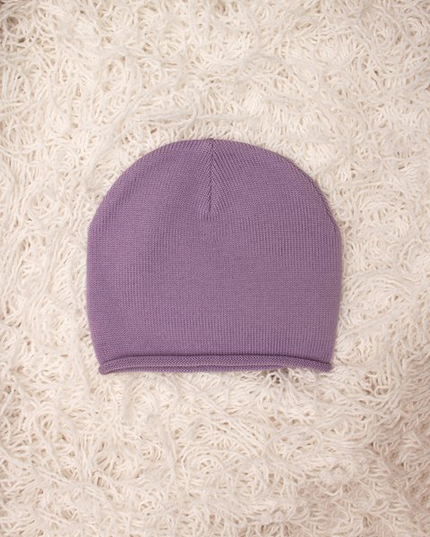 Cappellino neonato in pura lana merino - essential