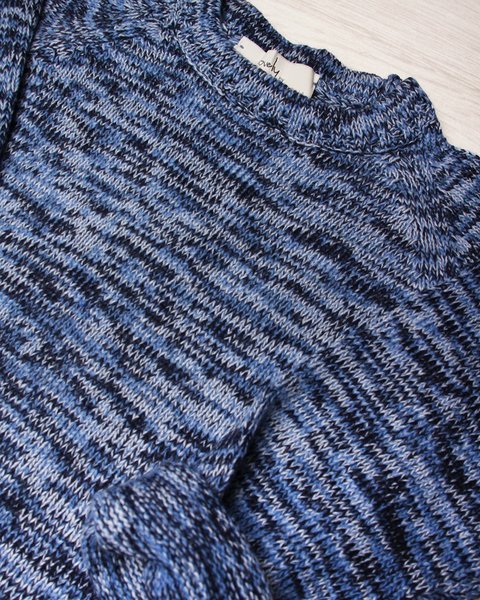 Maglia girocollo moulinè per bambini