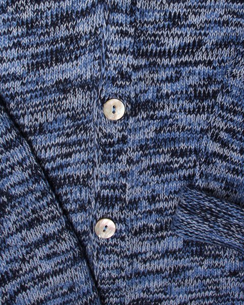Cardigan moulinè per bambine in cashmere blend