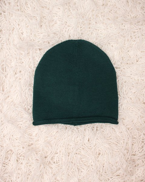 Cappellino neonato in pura lana merino - essential