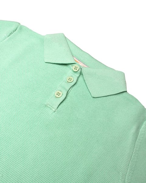 Polo manica corta in puro cotone bio bambini