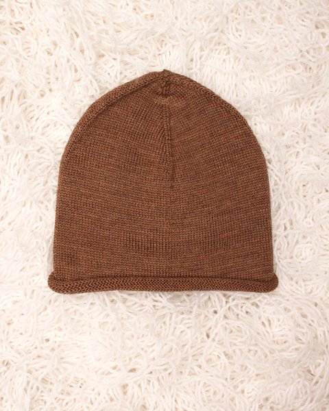 Cappellino neonato in pura lana merino - essential