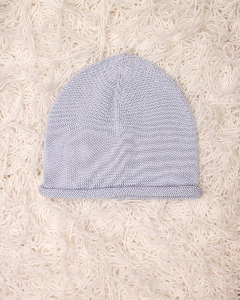 Cappellino neonato in pura lana merino - essential