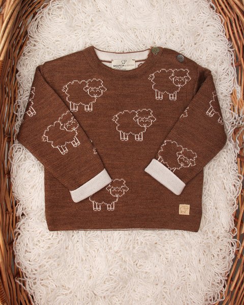 Woolly - maglia lana merino per neonati
