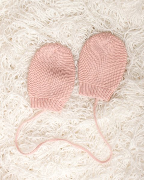 Muffole neonato nascita in pura lana merinos extrafine
