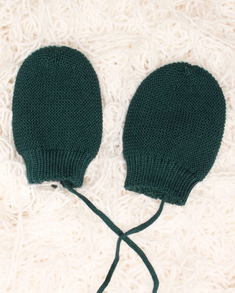 Muffole neonato nascita in pura lana merinos extrafine