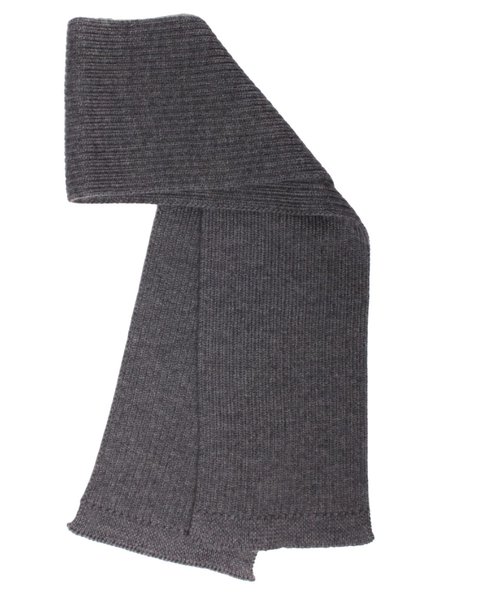 Enter The Complex® Sciarpa Tubolare Morbida In Lana Merino 100% - Uomo/Donna, Termoregolante, Antivento, Antracite, Made In Italy