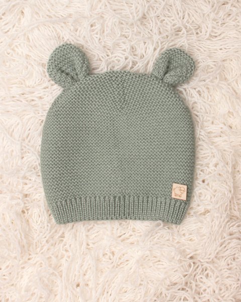 Teddy - cappello lana neonato in pura lana merino