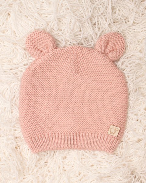Teddy - cappello lana neonato in pura lana merino