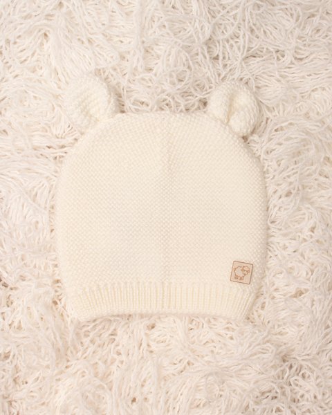 Teddy - cappello lana neonato in pura lana merino