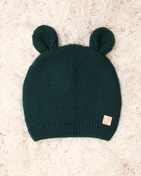 Teddy - cappello lana neonato in pura lana merino