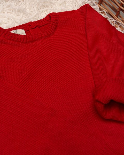 Maglia lana merino per neonati basica