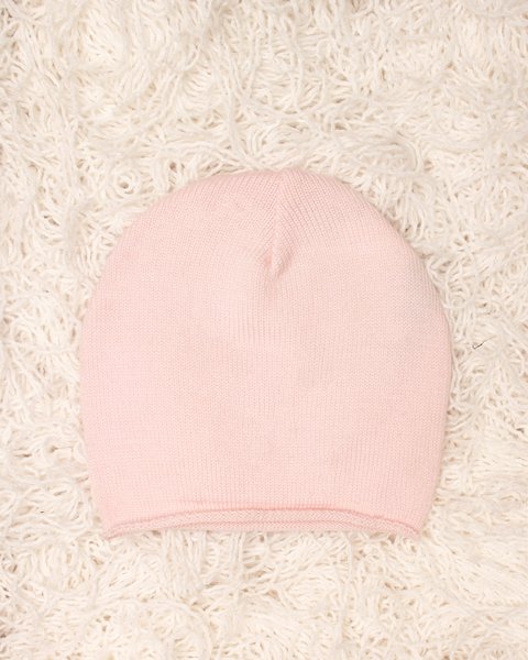 Cappellino neonato in pura lana merino ricciolino