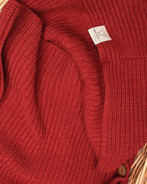 Sacco nanna in maglia in pura lana merino ultrafine