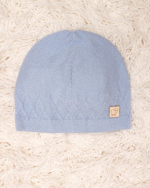 Cappellino neonati unisex in puro cashmere