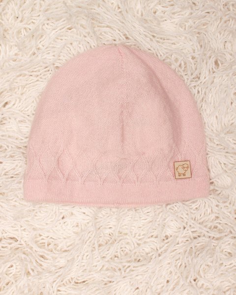 Cappellino neonati unisex in puro cashmere