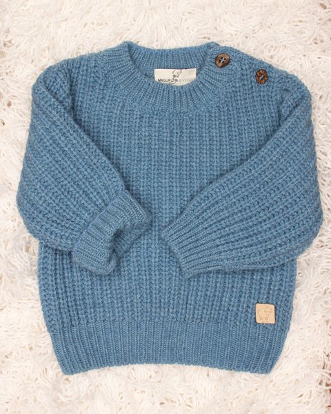 Maglia neonati in pura lana merino ultrafine