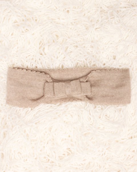 Fascetta neonata in pura lana merino