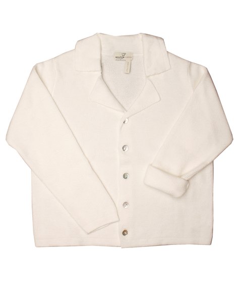 Blazer in puro cotone bio per ragazzi