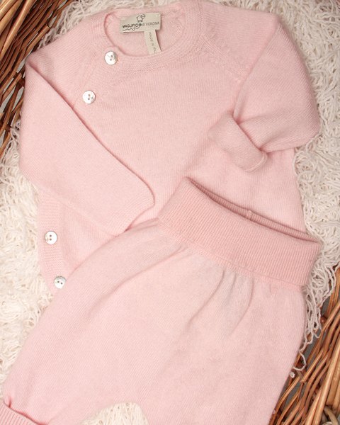 Completino nascita in puro cashmere