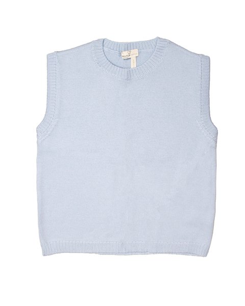 Gilet pura lana merinos bimbi unisex