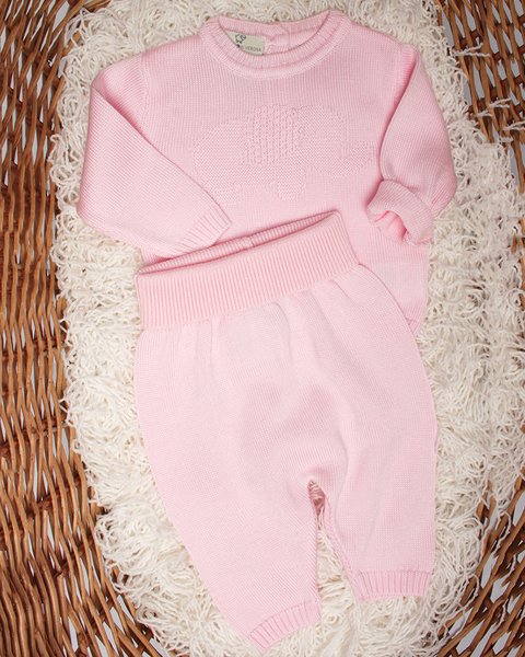 Completino lungo puro eucalipto unisex neonati