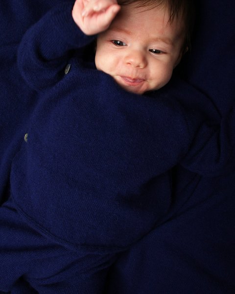 Completino nascita in puro cashmere