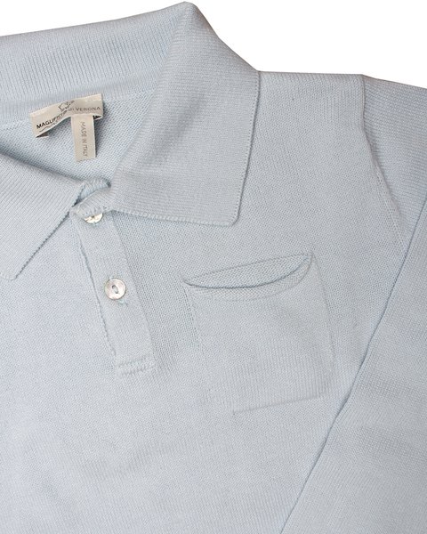 Polo manica lunga in puro cotone bio bambini