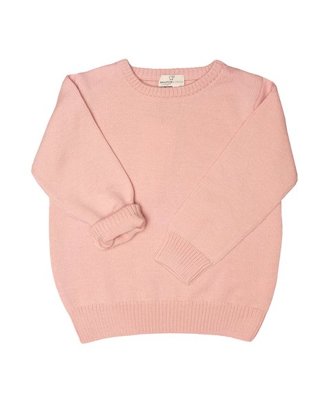 Maglia basica unisex pura lana merino ragazzi