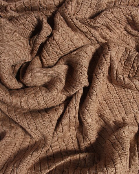 Coperta lettino 100*150cm in pura lana merinos