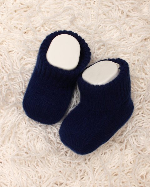 Scarpine nascita puro cashmere